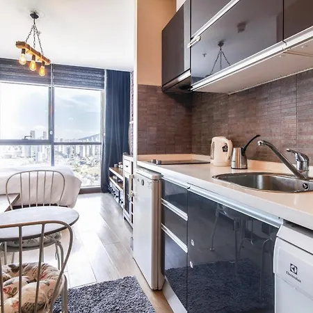 Lägenhet Flat With Amazing View In Atasehir *